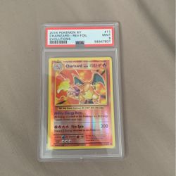 Charizard Reverse Foil Evolutions PSA 9