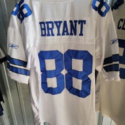 NFL REEBOK 88 BRYANT COWBOYS JERSEY SZ. 52 XL 50 year anniversary