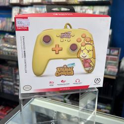 Nintendo Switch Wired Controller - Animal Crossing 