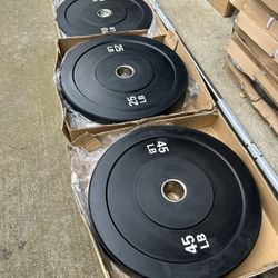 Brand New Bumper Plates 