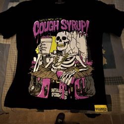 Skeleton That’s A Awful Lot Of Cough Syrup Shirt