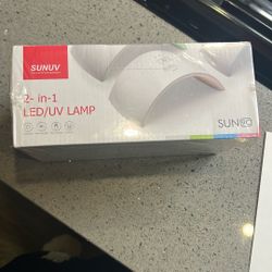 2 In 1 LED/UV Lamp New In Box