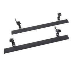 RealTruck AMP Research PowerStep Retractable Electric Truck Steps with LED Step Lights | Fits 2007 - 2018 Jeep Wrangler JK (4-Door) | 75122-01A