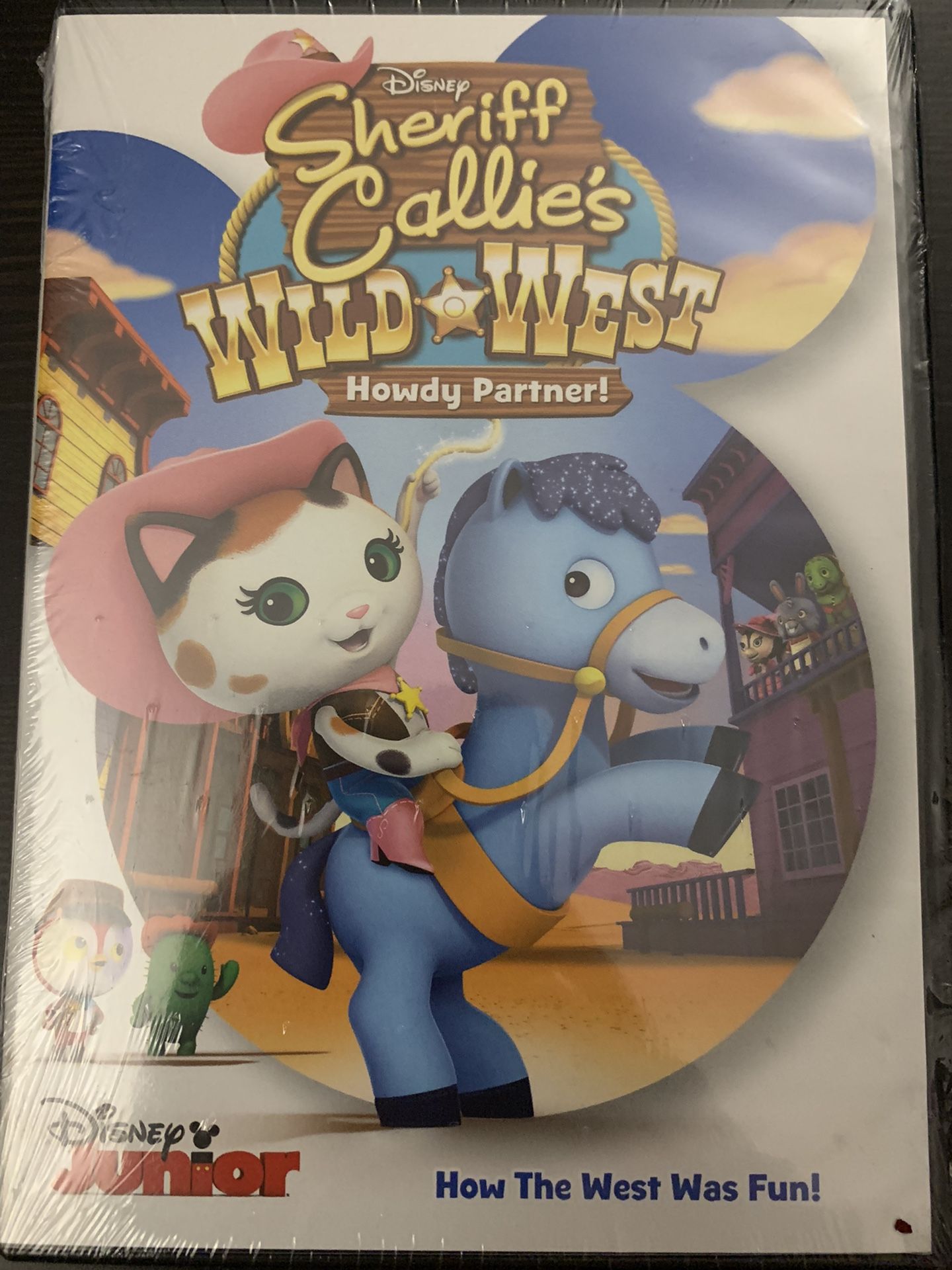 Disney’s Sheriff Callie’s WILD WEST Howdy Partner (DVD) NEW!