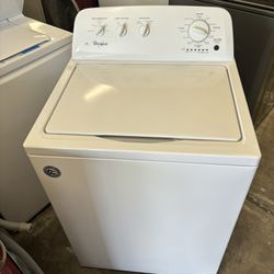 Used Whirlpool Washer With Warranty