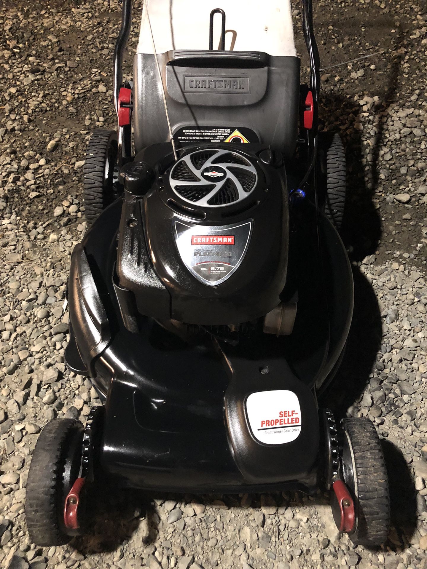 Like New, Craftsman 22 Inch Self-Propelled Lawnmower
