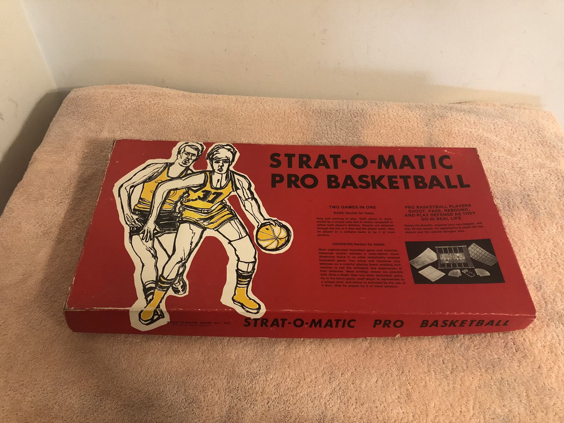 Vintage Strat O Matic Pro Basketball Game 1979/80 Player Cards 8 Teams