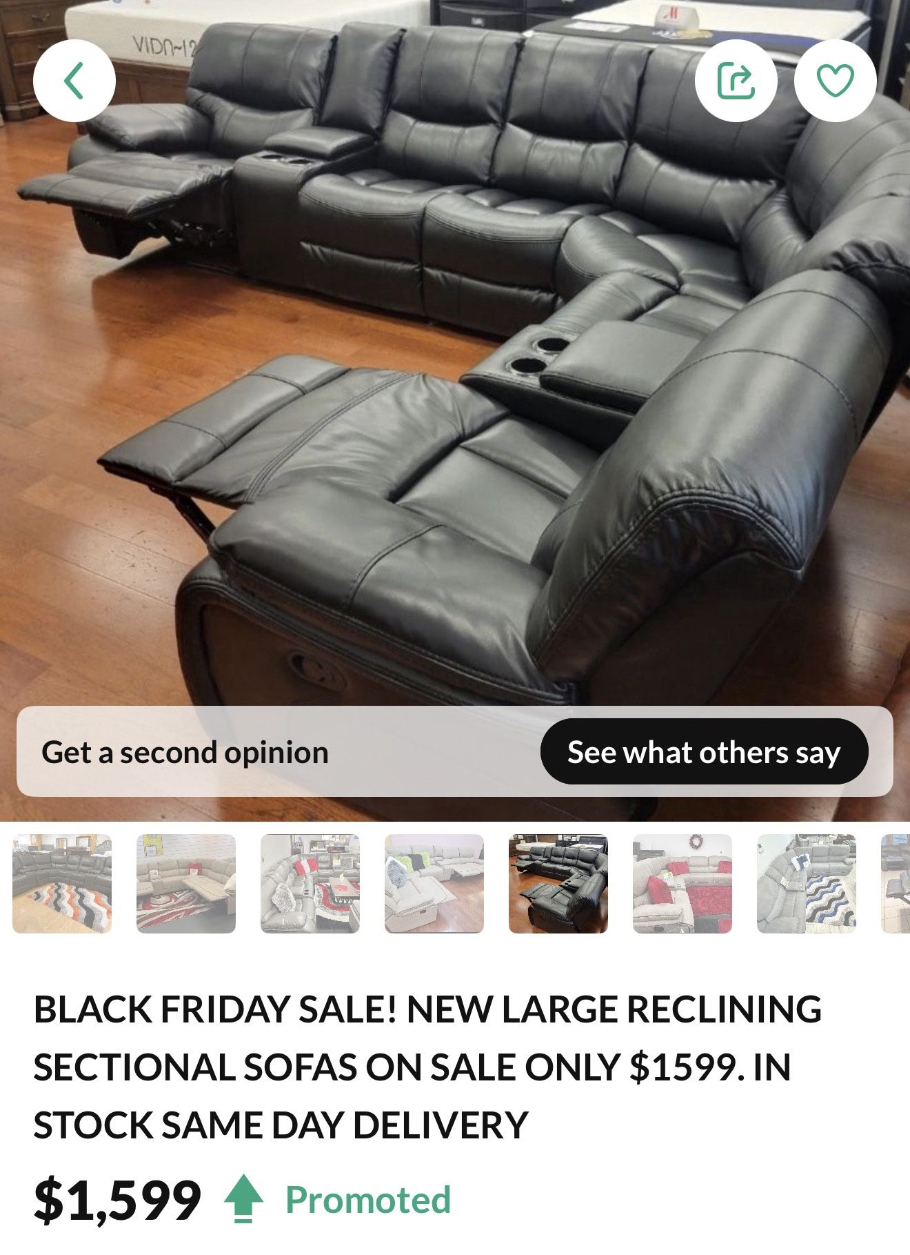Recliner Sofa 