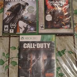 Xbox 360 Game Lot For $30 Firm 