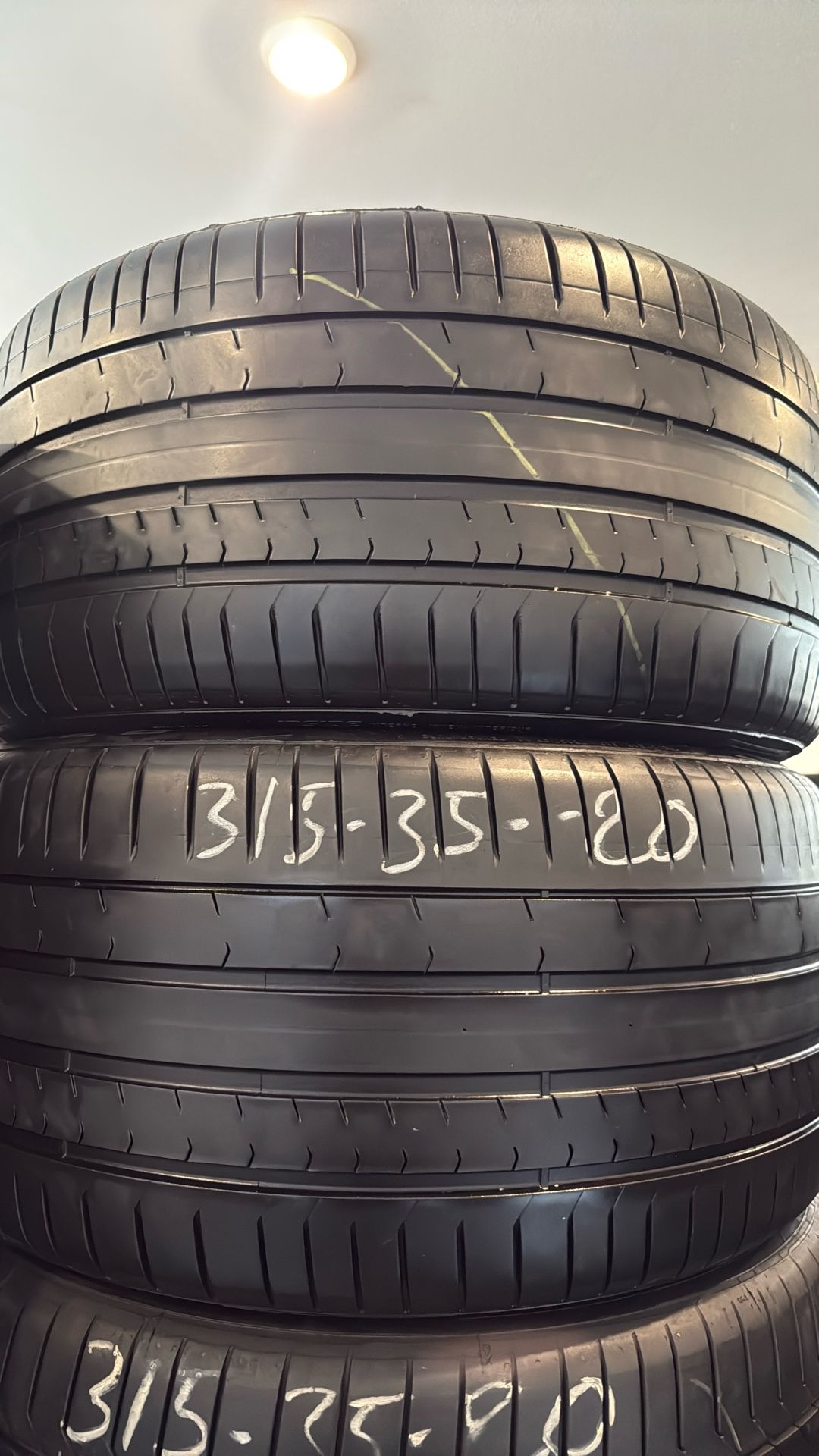 PAIR PIRELLI PZERO (2) 315-35 R20