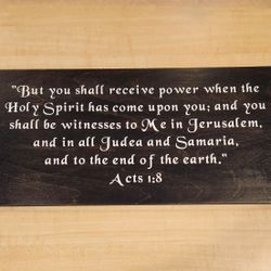 Bible Verse Wall Plaque 
