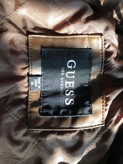Guess leather jacket