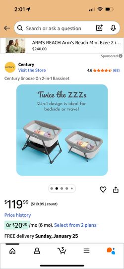 Century 2 In 1 Bassinet