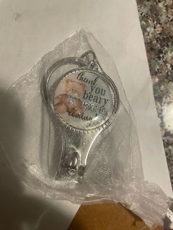 Baby shower nail clippers/ bottle opener