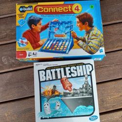 Lot Of 2 Boardgames Battleship Connect 4 