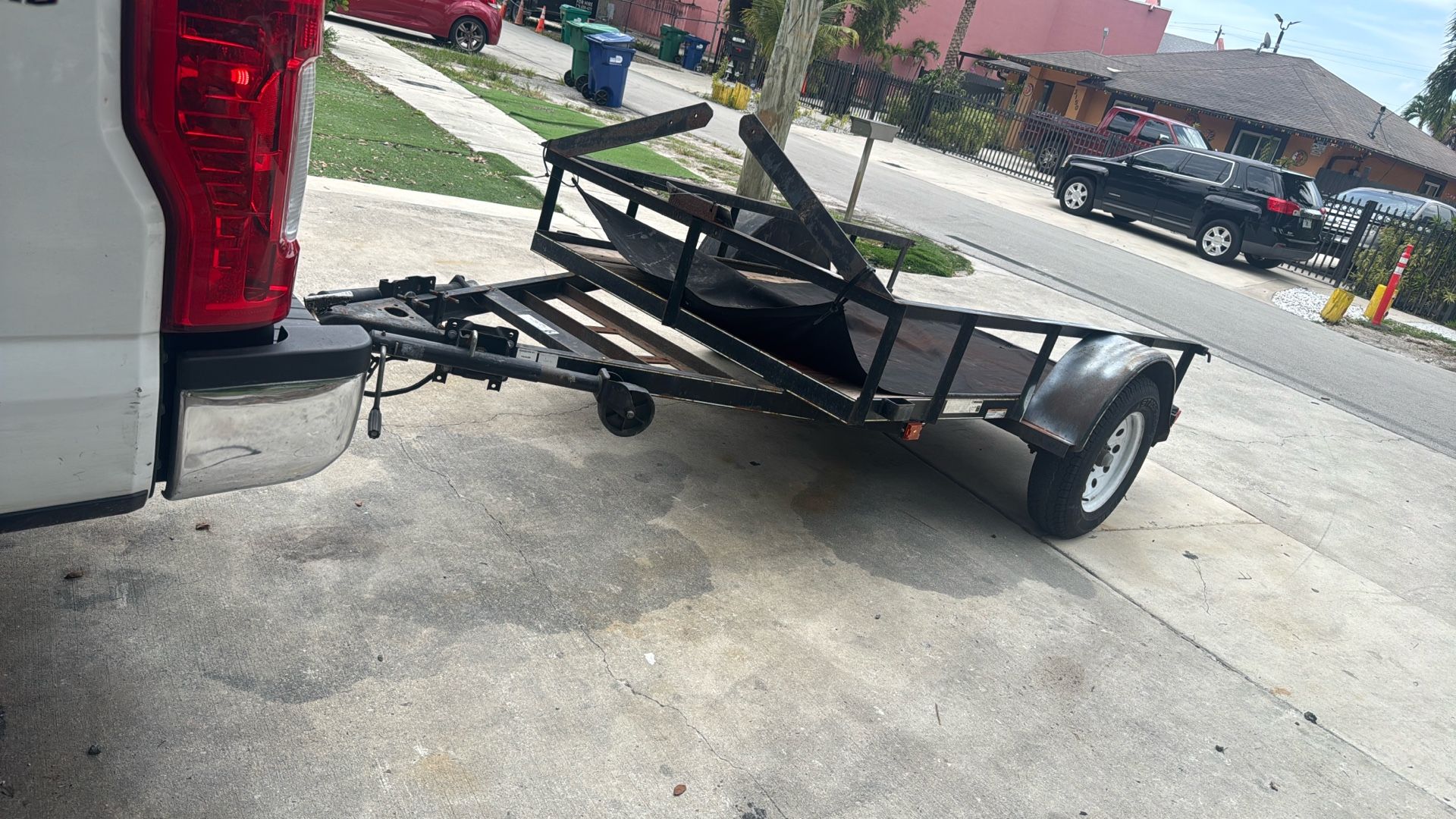 5x8 Utility Trailer Perfect Conditions Send Offer