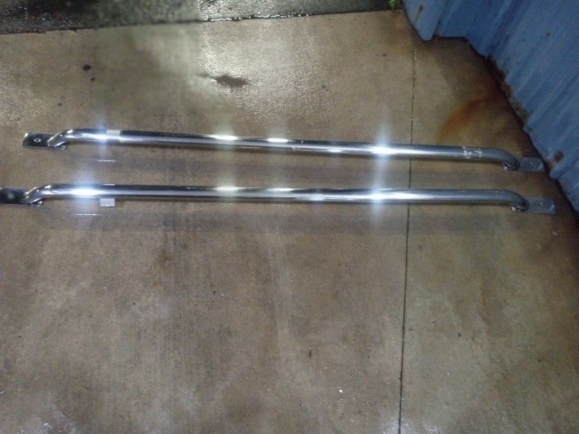 Pick Up Truck Bed Side Top Bars 77 Inches Long 2 Inches Thick 