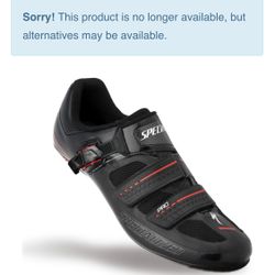 Specialized PRO ROAD SHOES Carbon Sole Size 45 US 11.5