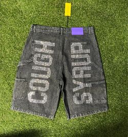 Awful Lot Of Cough Syrup Denim Shorts