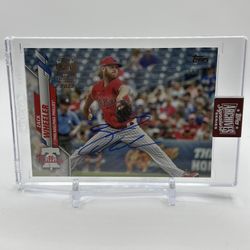 2023 Topps Archives Signature Series Baseball Zack Wheeler AUTO PHILLIES 15/34
