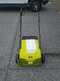 Sunjoe scarifier and dethather