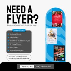 Custom Flyer and Business Card