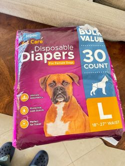 Inspire Pet Care Dog Diapers Female L