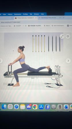 Foldable Pilates machine for home