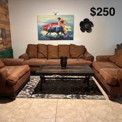 3 Pc Sofa Set 