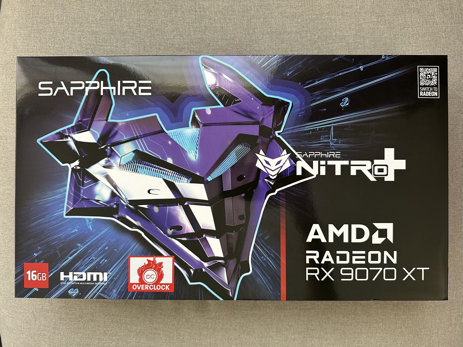Sapphire AMD Radeon RX 9070 XT Nitro+ 16GB