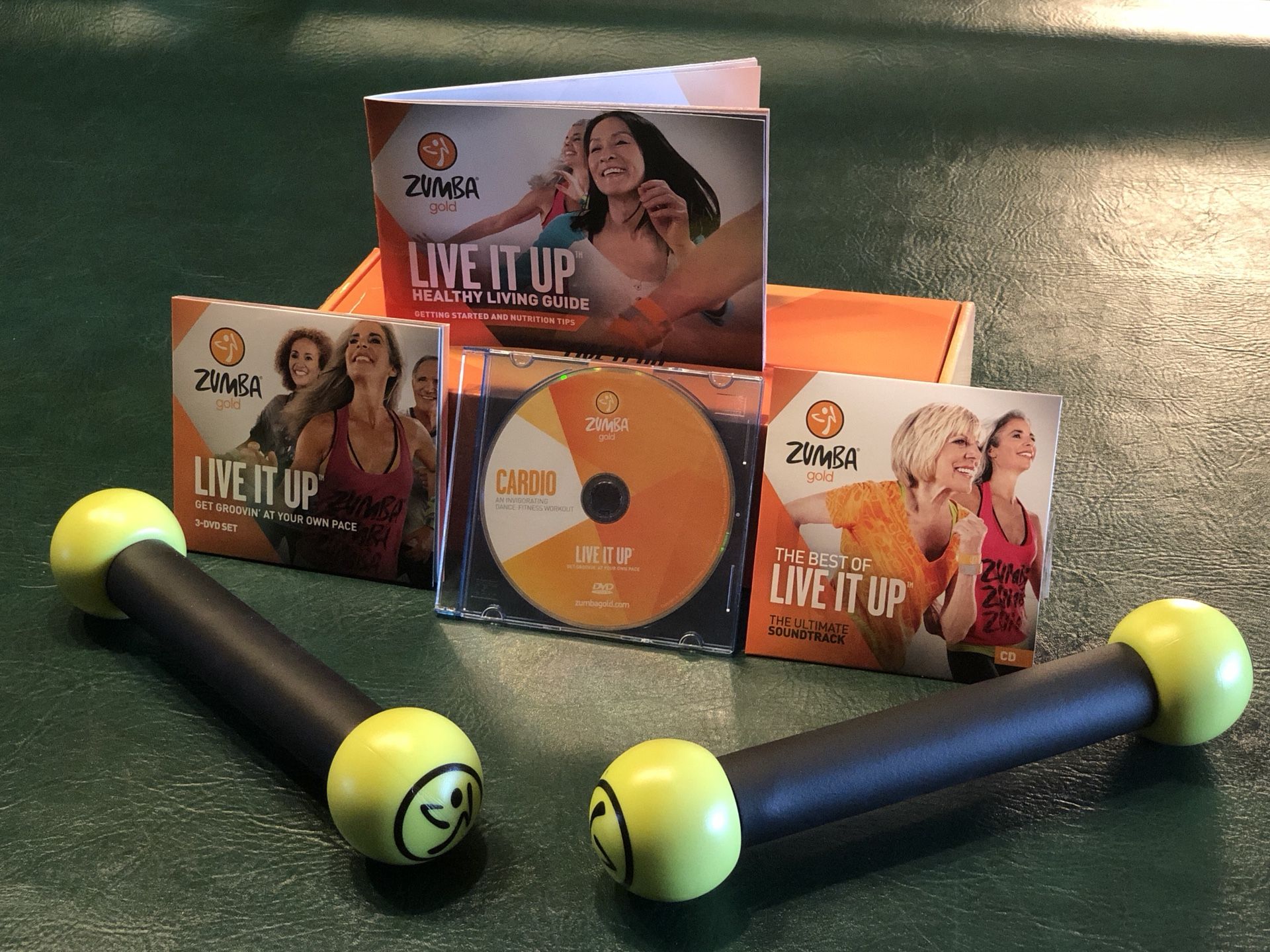 Zumba Fitness Gold Live It Up, Exercise, DVD Set