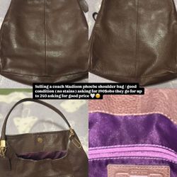 Coach Madison Phoebe Shoulder Bag 