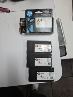 HP 951 Yellow & HP 952 Ink Cartridges Lot
