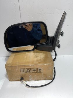 99-02 Chevy Black Mirrors Espejos GMC Mirror Silverado Tahoe Suburban Sierra