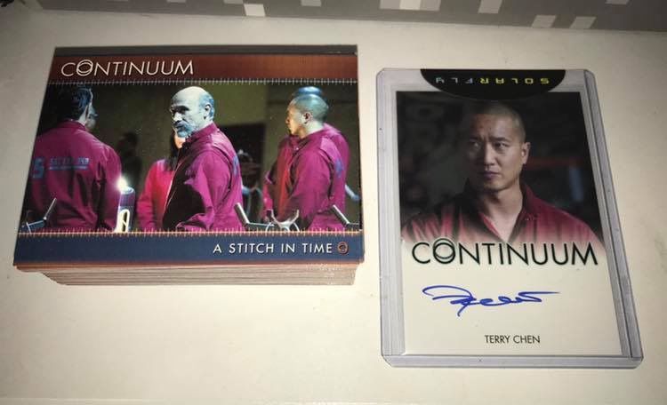 RITTENHOUSE Continuum Seasons 1 & 2 COMPLETE BASE SET + Terry Chen Autographed Card (Sealed)