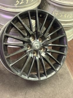 Lexus Toyota Rim Wheel 19 Inch Factory 5 Lug Bolt Pattern 114.30 mm 4.50 inch No Set Only One Rim