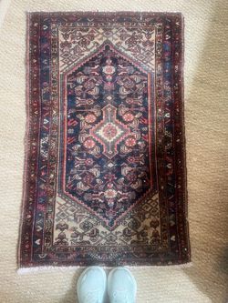Vintage Oriental Persian rug