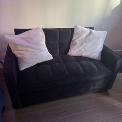 Black sofa