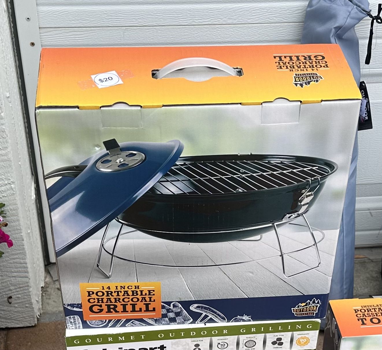 14” Portable Charcoal Grill