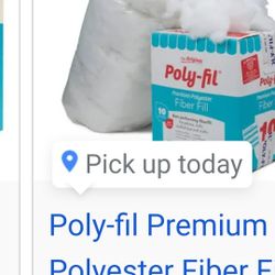 Poly fil stuffing for crafts