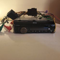 Boss radio Touch screen