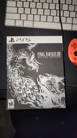 Final Fantasy XVI PS5 Factory Sealed + Factory Sealed Cloth World Map