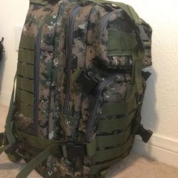 Hiking, camping, fishing, Military, school  Backpack NEW 