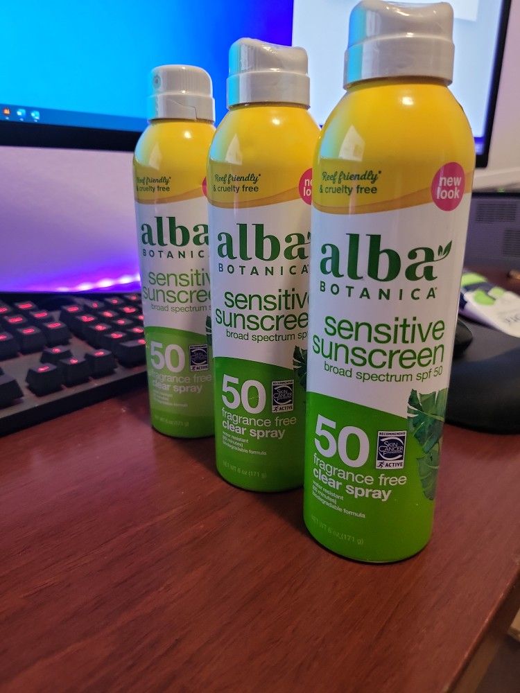 Alba Botanica Sunscreen 3pk Bundle! 