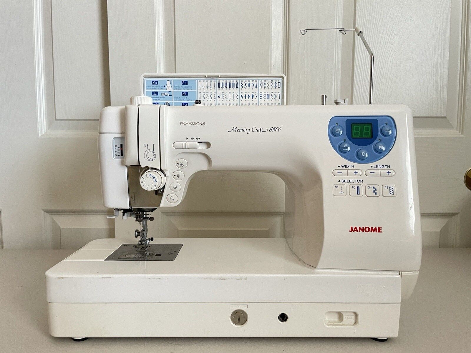Janome 6300 Professional Memory Craft Computerized Quilting Sewing Machine
