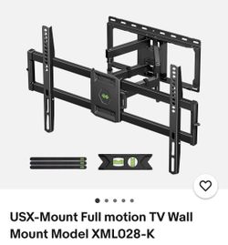 USX-Mount Full motion TV Wall Mount Model XML028-K