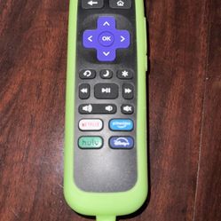 Roku Remote With Cover Brand New
