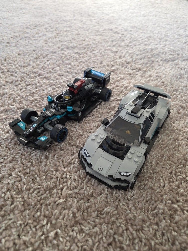 Lego Speed Champions Mercedes AMG One And F1 car