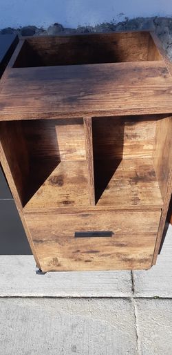 Small filing cabinet with wheels