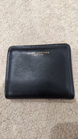 Marc Jacobs Black Leather Wallet
